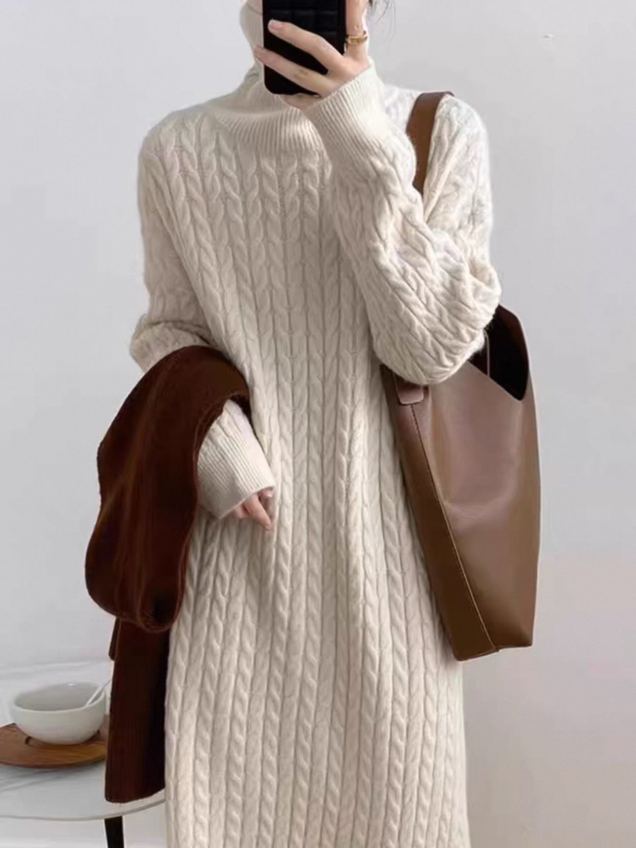 Sweater dress